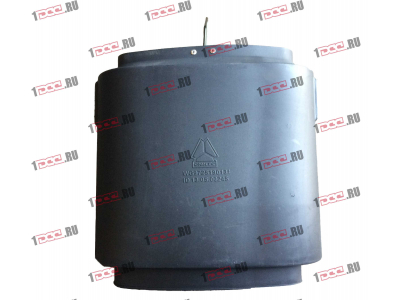 Патрубок воздухозаборника (переходник воздушного фильтра) пластик H HOWO A7 WG9725190131 фото 1 Краснодар