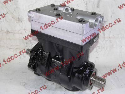 Компрессор пневмотормозов 2-х цилиндровый WABCO H3 HOWO (ХОВО) VG1099130010 фото 1 Краснодар