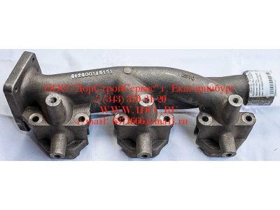 Коллектор выпускной задняя часть, двигатель WP10(336) SHAANXI / Shacman (ШАНКСИ / Шакман) 612600115151 фото 1 Краснодар