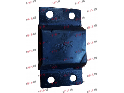 Подушка отбойная задней рессоры (4 отверстия) H HOWO (ХОВО) AZ9114520091 фото 1 Краснодар