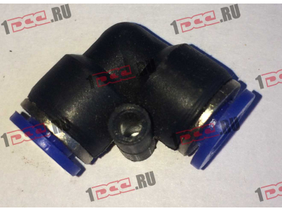 Фитинг быстрого соединения угол 90 d-6 HOWO (ХОВО)  фото 1 Краснодар