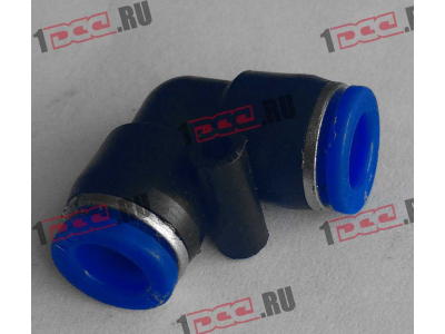 Фитинг быстрого соединения угол 90 d-8 HOWO (ХОВО)  фото 1 Краснодар