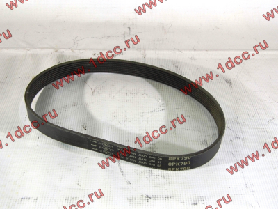 Ремень 8PK790 генератора CDM 855 Lonking CDM (СДМ) 612600090201 фото 1 Краснодар