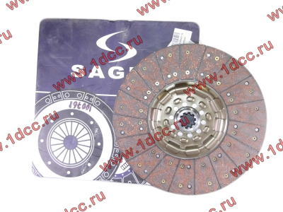 Диск сцепления ведомый 420 мм SAGES H2/H3 HOWO (ХОВО) WG1560161130 фото 1 Краснодар