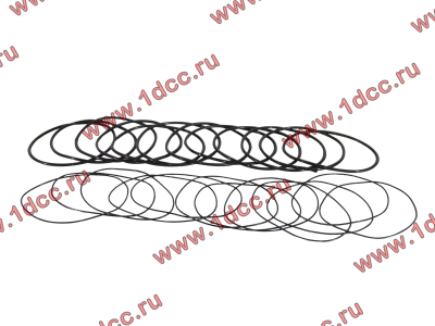 Кольцо уплотнительное гильзы цилиндра (комплект 12 тонких и 12 толстых) двигатель TD226B6G Lonking CDM (СДМ) 01153804/01153805 фото 1 Краснодар
