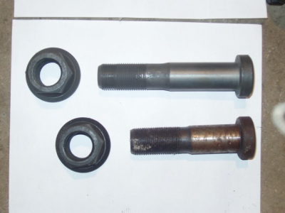 Шпилька колесная передняя с гайкой L=90 M23 H2/H3 HOWO (ХОВО) 199000410104 фото 1 Краснодар