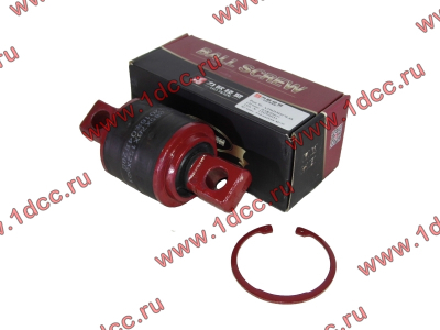 Сайлентблок реактивной штанги 85х77х152 со стопорным кольцом H (AZ9631521175-JX) КАЧЕСТВО HOWO (ХОВО) LEO700013A фото 1 Краснодар