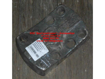 Накладка рессоры задней (картер с крючками под 4 стремянки) H HOWO (ХОВО) AZ9925520266 фото 1 Краснодар